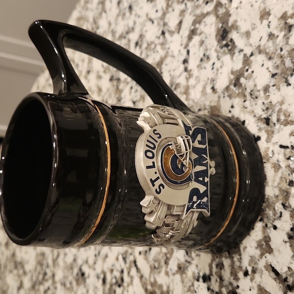 St. Louis Rams Black Mug - Picture 1 of 4